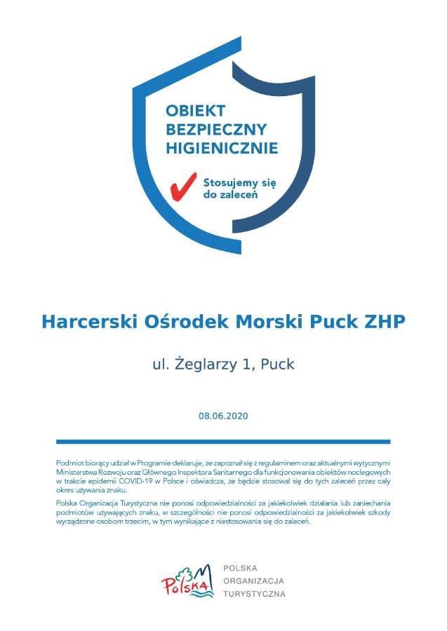 Apartmán Dom Zeglarza Puck Exteriér fotografie